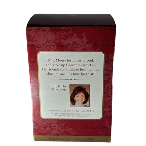 2000 Hallmark Christmas Belle Ornament - Brand New & Collectible - Fast Shipping - Picture 2 of 7